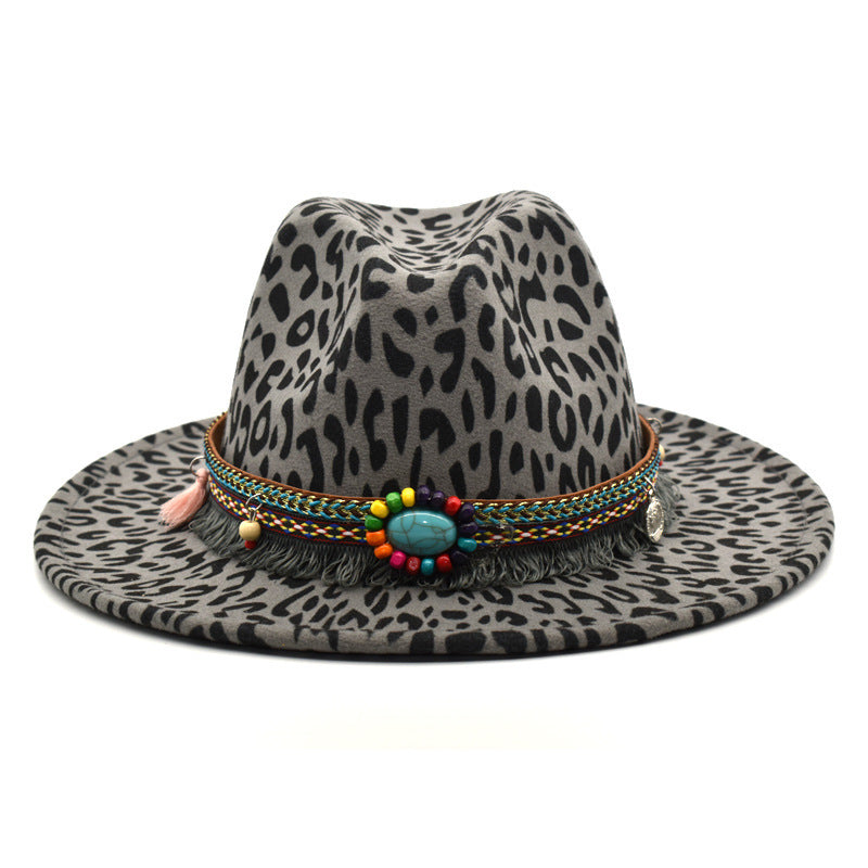 Woolen European And American Men's Fashion Felt Hat