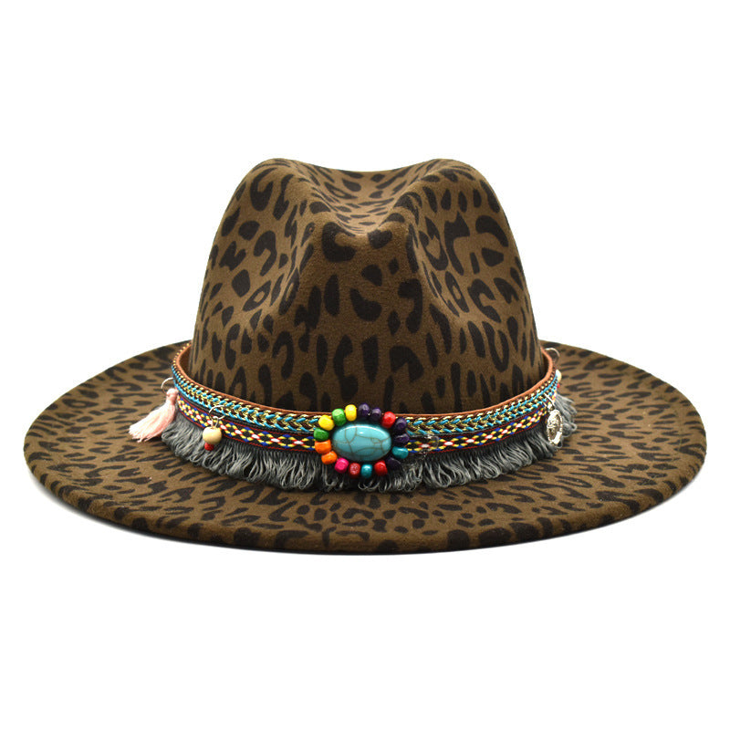 Woolen European And American Men's Fashion Felt Hat