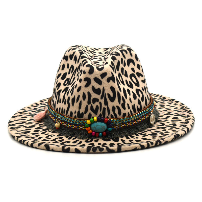 Woolen European And American Men's Fashion Felt Hat