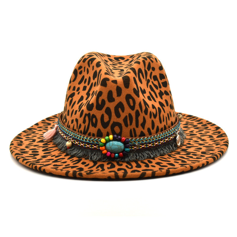 Woolen European And American Men's Fashion Felt Hat