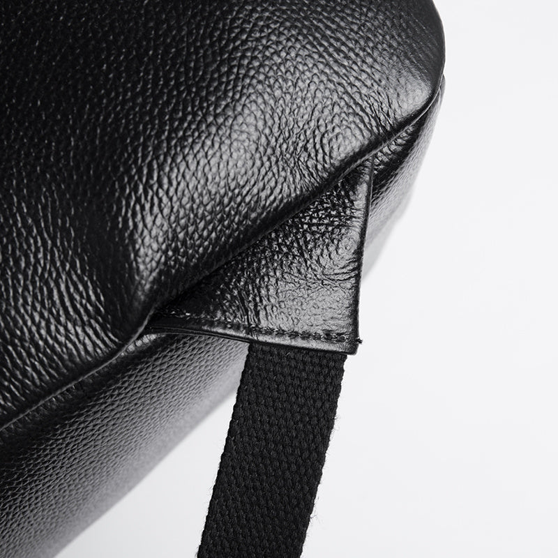 Casual Pattern Leather Men's Backpack