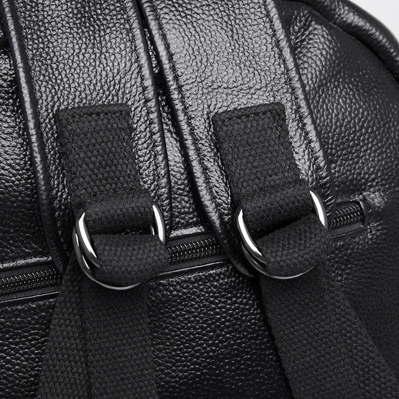 Casual Pattern Leather Men's Backpack