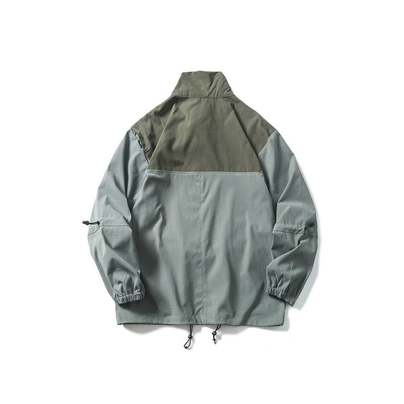 Chinese Fashion Loose Cargo Jacket Man