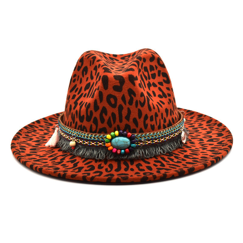 Woolen European And American Men's Fashion Felt Hat