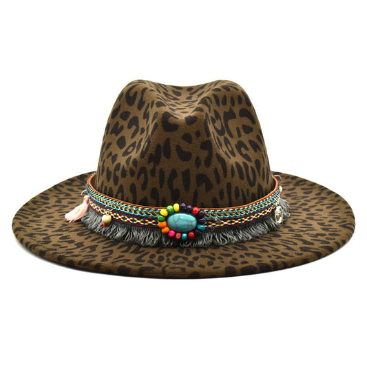 Woolen European And American Men's Fashion Felt Hat